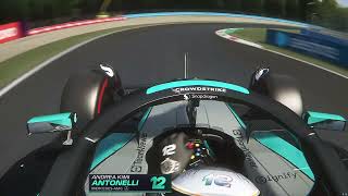 Kimi Antonellis Onboard Lap  2024 Italian Grand Prix  assettocorsa [upl. by Sualkin]