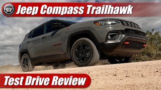 Jeep Compass Trailhawk Test Drive Review [upl. by Ohara]