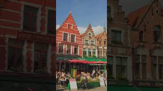 A walking tour in Bruges travel bruges belgium [upl. by Huei]