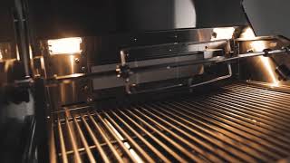 Dubbel gasolgrill med varmluftsfunktion  Denver Blackline [upl. by Unders]