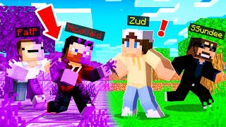 Pros vs Noobs Corrupted Tag in Minecraft [upl. by Nowahs]