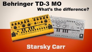 Behringer TD3MO vs TD3  The definitive comparison [upl. by Gone]