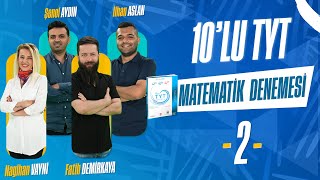 345 YAYINCILIK 10LU TYT MATEMATİK DENEMESİ  2 [upl. by Aurilia455]