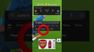 Bottle 🤝 Arsenal ⚠️joke⚠️ joke pessi penaldo [upl. by Ehudd419]