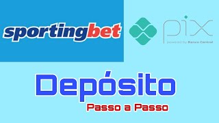 Sportingbet Depósito com PIX Passo a Passo [upl. by Sethi]