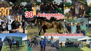 30 ANIVERSARIO DEL FRESNOHIPODROMO 🐴muchas carreras mucha emoción y mucha adrenalina de la buena 🐴 [upl. by Thadeus706]