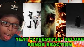 CiaraITB Reacts to Yeat quotLYFESTYLE DELUXEquot ALL EXCLUSIVES 9 SONGS [upl. by Adnerol]