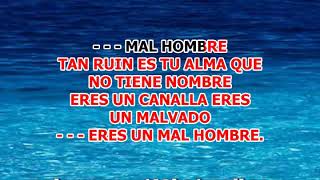 MAL HOMBRE HELENITA VARGAS LETRA KARAOKE [upl. by Grover984]