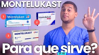 MONTELUKAST PARA QUE SIRVE  3 COSAS [upl. by Harutak]