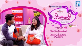 Shishir Bhandari amp Apsara Gautam Bhandari  JEEVANSATHI with MALVIKA SUBBAS6E45  Himalaya TV [upl. by Onaicram812]