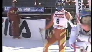 1987 FIS World Alpine Ski Championships  Womens Downhill [upl. by Kellsie917]