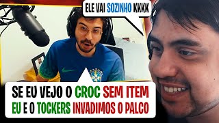 REVOLTA FALANDO SOBRE ENTRAR na LOUD  Tockers React [upl. by Merna]