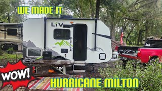 Lived through Hurricane Milton in a Liv 17fd trailer [upl. by Deadman]