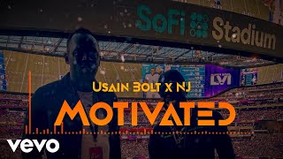 Usain Bolt NJ  Motivated Lyric Video [upl. by Kosey]