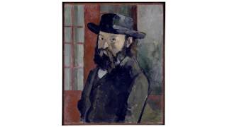 Paul Cézanne Autoportrait au chapeau de feutre noir vers 1879 [upl. by Nadabb]