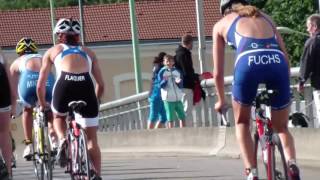 Grand Prix Triathlon femmes D1 Gray 2016 [upl. by Adnawyek]