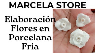 FLORES EN PORCELANA FRIA [upl. by Turnbull]