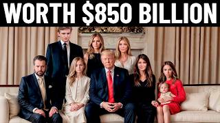 Donald Trumps Family Is Richer Than You Think [upl. by Yrrat]