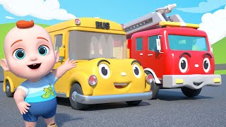 Wheels on the Bus  More Nursery Rhymes  Leo Kids Songs [upl. by Lellih741]