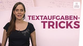 Textaufgabe verstehen I musstewissen Mathe [upl. by Isdnil]