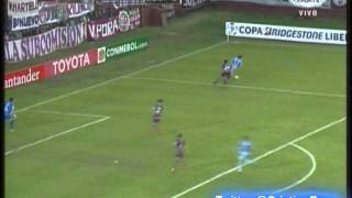 Lanus 1 Bolivar 1 Cadena Erbol Copa Libertadores 2014 [upl. by Solracsiul]