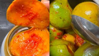 🤤Mangopickle shotsvideo shorts homemade mangorecipe pickle mangopickle trending recipes [upl. by Lahcar]