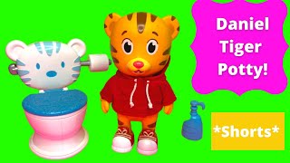 Daniel Tiger Potty Time Daniel Tigers Neighborhood Play Toy shorts [upl. by Ermengarde]