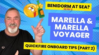 Marella Cruises Benidorm at sea Quickfire onboard tips Part 2 marellacruises benidorm tips [upl. by Gentes163]