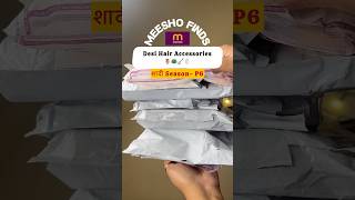 Meesho traditional hair accessories  juda pin  hair clips meeshofinds unboxing shorts [upl. by Ozneral]