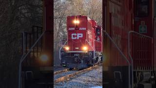 CPKC train K66 at Union St in Rockton IL with CP GP20CECO leading 20240129 [upl. by Ina]