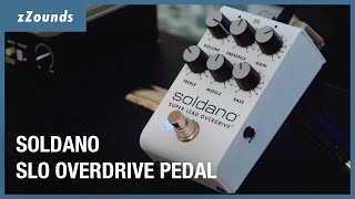 Soldano SLO Overdrive Pedal  zZounds [upl. by Nivlam]