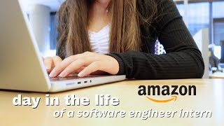 day in the life of a software engineer intern at amazon [upl. by Rozalie]