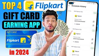 Top 4 Flipkart Gift Voucher Earning Apps 2024  Free ₹700 Flipkart Gift Voucher  Amazon Gift Card [upl. by Clyde]