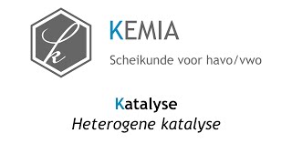 Katalyse Heterogene katalyse [upl. by Elay185]