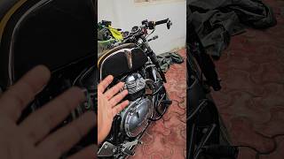 Continental Gt 650  Engine oil Check in GT 650 gt650 continentalgt650 youtuber ytshorts [upl. by Nitsirc809]