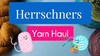 Herrschners Yarn Vlog Haul amp Review [upl. by Rauch]