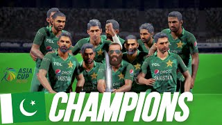 Ashraf Bhai The Champion  Pak Vs SL Asia Cup 2022 Final  Cricket 19 PC Gameplay [upl. by Bravar1]