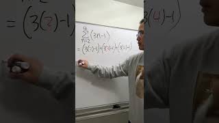 How to do sigma summation [upl. by Simetra]