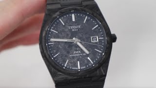 TISSOT PRX POWERMATIC 80 40MM CARBON T1379079720100 [upl. by Forras]