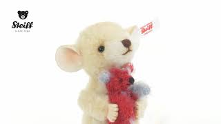 Steiff Lina Mouse with Harlequin Teddy Bear 007385 [upl. by Jara]