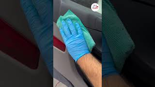 Clean old car interior automobile satisfyingrestoration restoration carwash [upl. by Nolyarg]