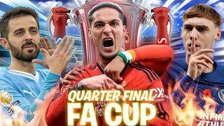 FA Cup Quarter Final in a nutshell EXE 😂 [upl. by Ranita]