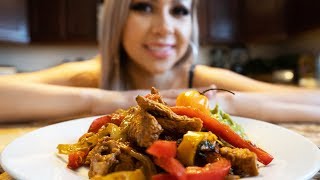 How to Make CHICKEN FAJITAS [upl. by Lindsey]