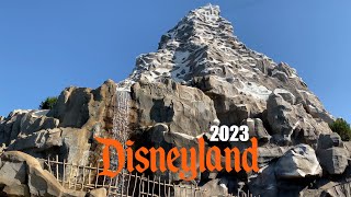 Matterhorn Bobsleds Fantasyland Side 2023  Disneyland Resort Full Ride 4K POV [upl. by Cadell192]