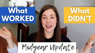 Midyear Homeschool Update II Curriculum that has WORKED and NOT Worked [upl. by Ylyl653]