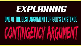 Explaining Contingency Argument  Mohammed Hijab [upl. by Kirimia]