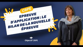 Epreuve dapplication  le bilan de la nouvelle épreuve [upl. by Zubkoff946]