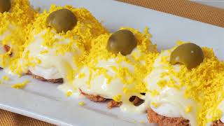 HUEVOS RELLENOS DE ATÚN ¡Un clásico que nunca falla [upl. by Goldia800]