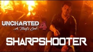 Uncharted 4 Sharpshooter Trophy Exploit EASY WAY  Patch 130 As Of 10102017 [upl. by Maude]