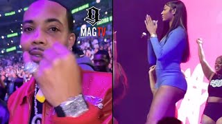 G Herbo amp Angel Reese Attend The Wild N Out Tour In Chicago [upl. by Vey]